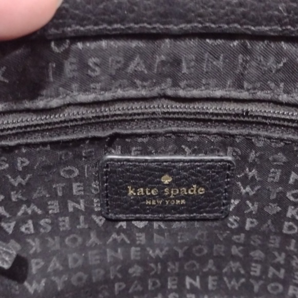 kate spade Black Pebbled Leather Crossbody Bag - Picture 5 of 14